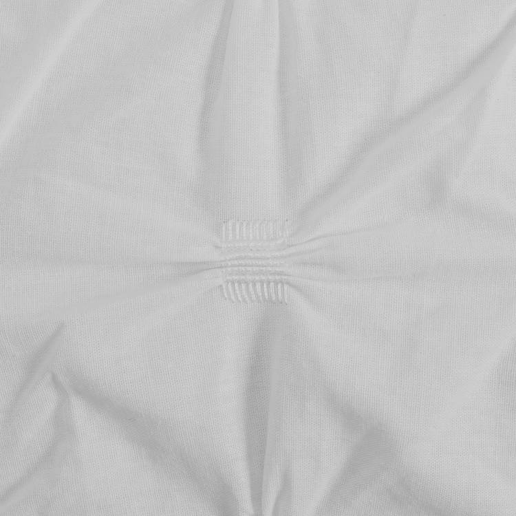 Argos Home pintuck white bedding set single, imported from the UK