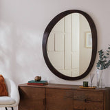 Argos Habitat Mango Wood Irregular Wall Mirror - 120x100cm- Buy online at McGrocer