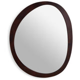 Habitat wall mirror irregular mango wood 120x100cm (British brand)