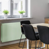 Rust-Oleum radiator paint in Laurel Green 750ml - British product