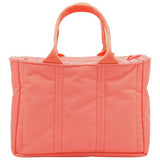 Smash Coral Quilted Lunch Bag (British brand)
