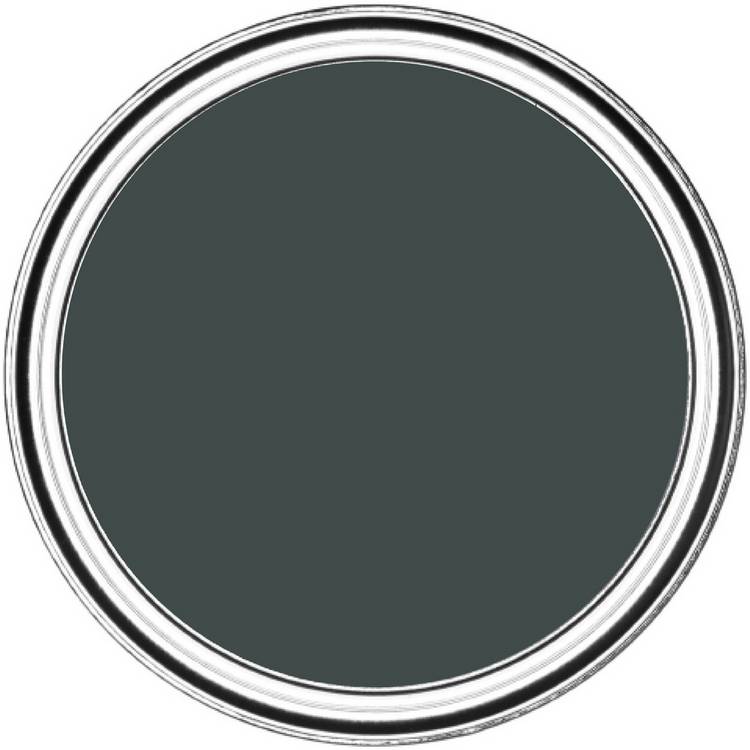 Rust-Oleum radiator satin paint black 750ml - British product