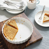Argos Habitat Riko 24cm Non Stick Porcelain Pie Dish - Cream- Buy online at McGrocer
