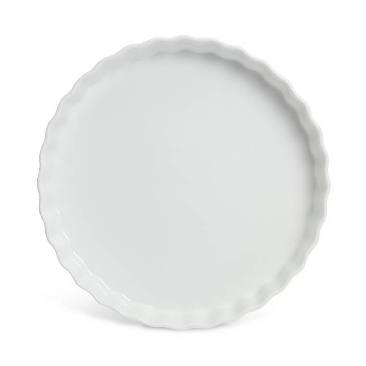 Habitat cream pie dish 24cm, imported from the UK