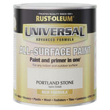 Rust-Oleum all-surface satin Neutral paint 750ml - British product