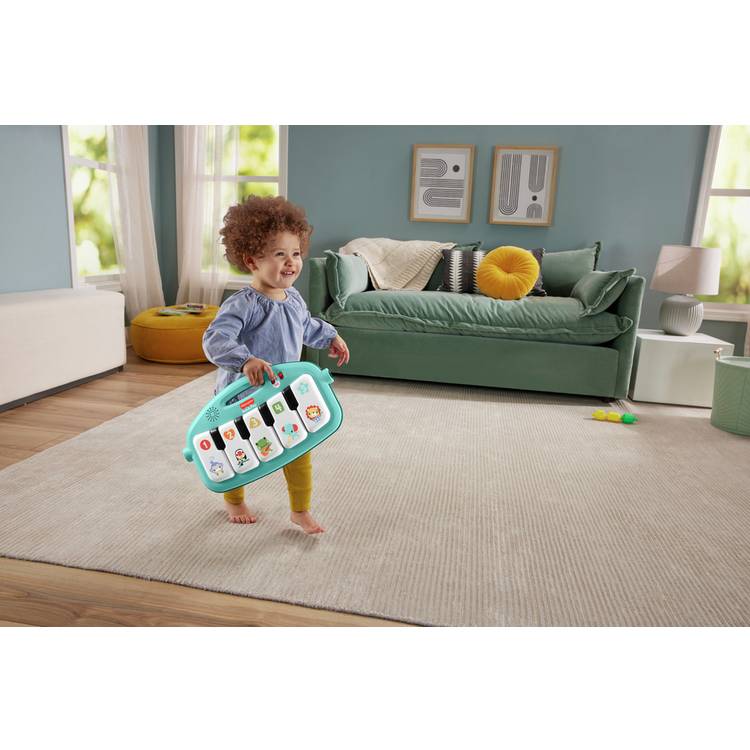 Fisher Price baby activity mat with piano blue, imported from the UK
