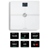 Withings Body Smart WiFi scale white glass platform (British brand)