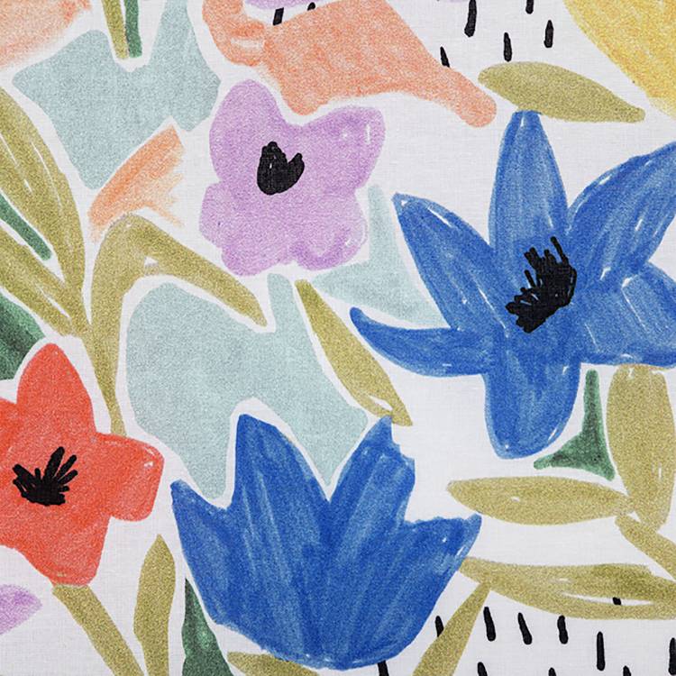 Habitat Sketchy Floral bedding set single - British product