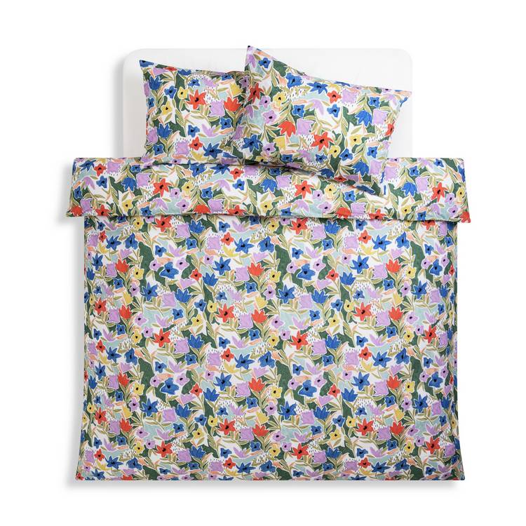 Habitat Sketchy Floral bedding set single - British product