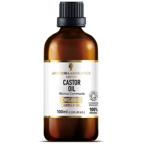 Amphora Aromatics Organic Castor Oil 100ml - British product