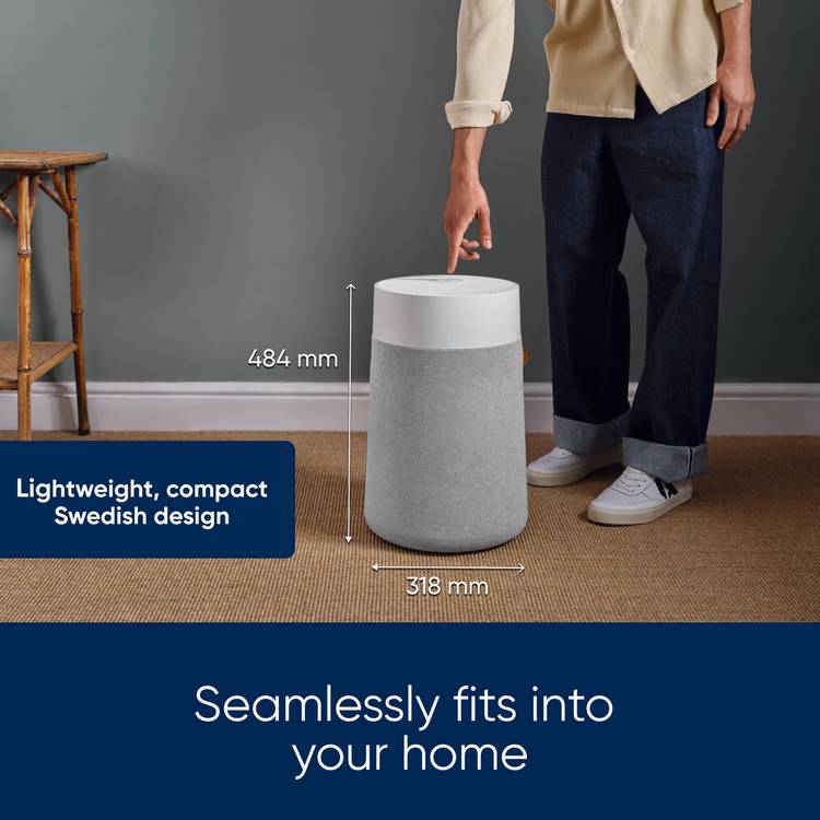 Blueair Blue 3350i air purifier, imported from the UK