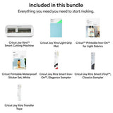 Cricut Joy Xtra smart cutting machine starter pack with materials (British brand)