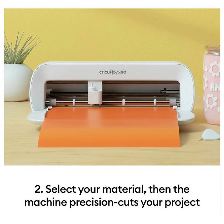 Cricut Joy Xtra smart cutting machine starter pack with materials (British brand)
