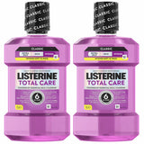 Costco UK Listerine Total Care 10-in-1 Oral Care Mouthwash 2 x 1L- Buy online at McGrocer