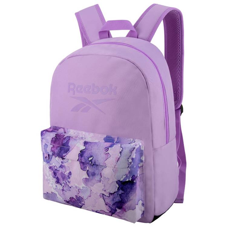 Reebok Flower backpack purple, imported from the UK