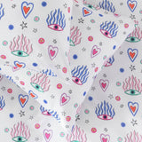Habitat cotton eyes heart print bedding set single, UK version