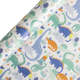 Argos Home dinosaur wrapping paper 10m, UK version