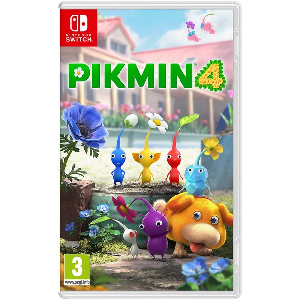 Nintendo Pikmin 4 game for Nintendo Switch (British brand)