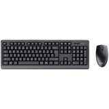Trust wireless keyboard and mouse set, full-size keys, UK version