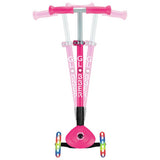 Globber pink 3-wheel foldable scooter for kids (British brand)