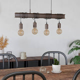 Argos EGLO Townshend Steel 4 Light Ceiling Light Antique Brass- Buy online at McGrocer
