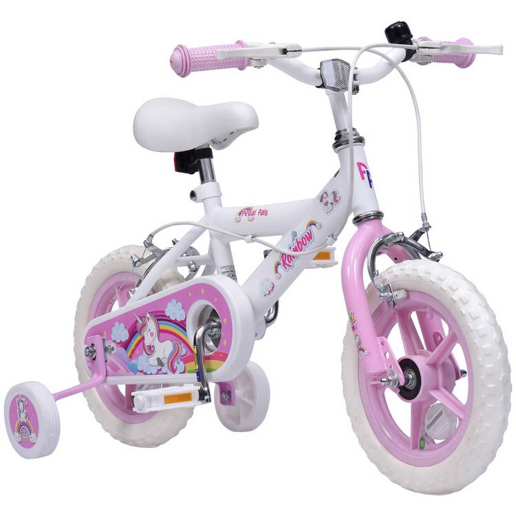 Pedal Pals kids mountain bike pink 12 inch, UK version
