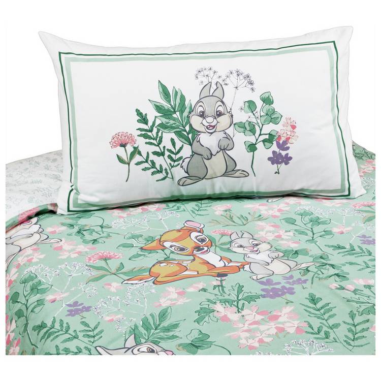 Disney Bambi floral bedding set single, imported from the UK