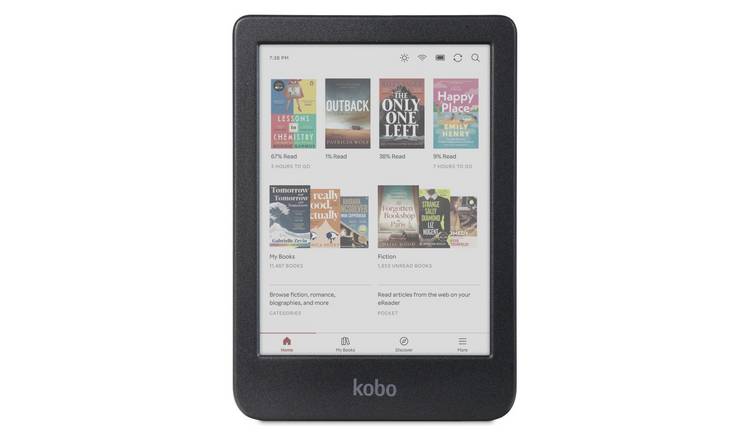 Kobo Clara Colour e-reader 16GB black, imported from the UK
