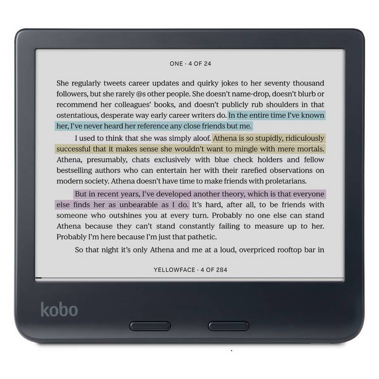Kobo e-reader Colour 32GB, imported from the UK