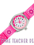 Peers Hardy Tikkers pink flower time teacher watch 25mm, UK version