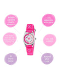 Peers Hardy Tikkers pink flower time teacher watch 25mm, UK version