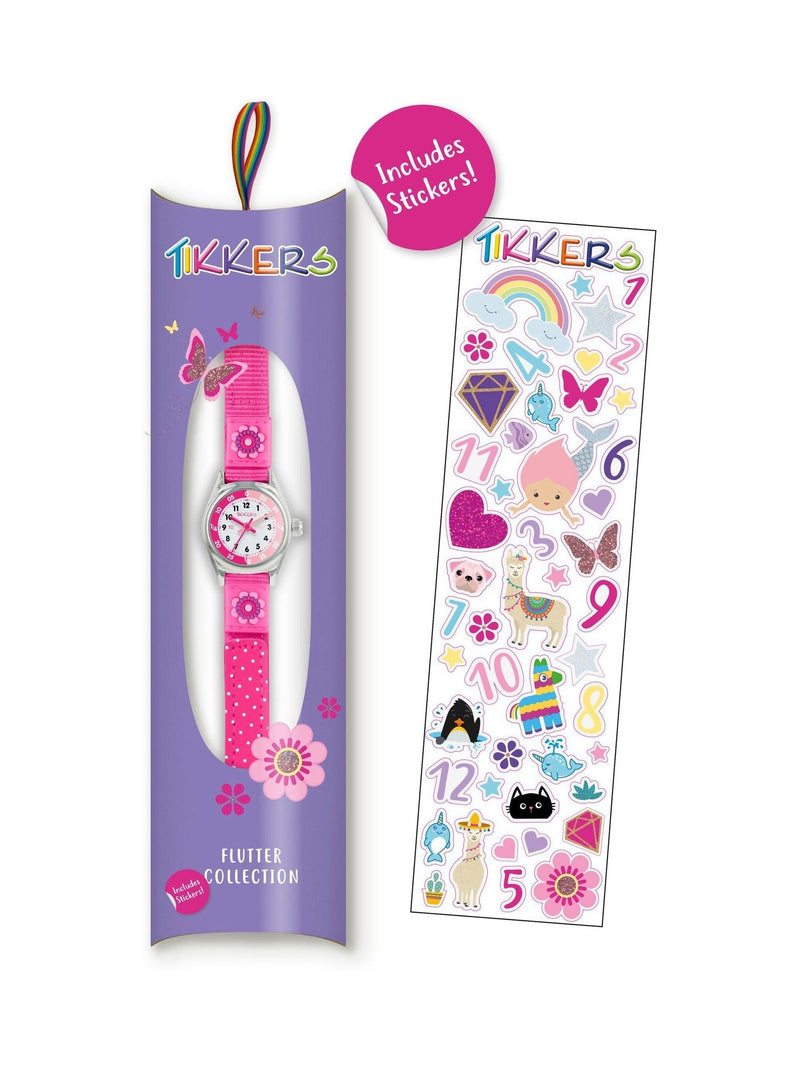 Peers Hardy Tikkers pink flower time teacher watch 25mm, UK version
