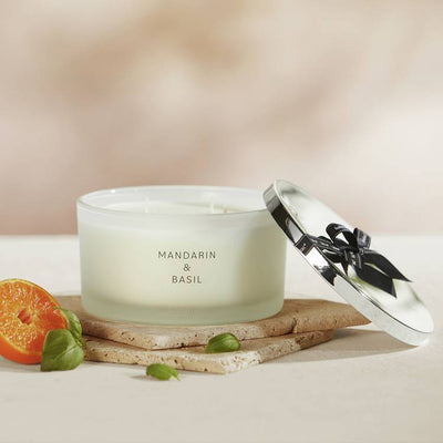 Argos Habitat XL Candle with Lid Mandarin & Basil- Buy online at McGrocer