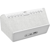 Bush Oxford DAB clock radio in white compact size, UK version