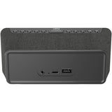 Bush Oxford DAB clock radio black with USB charging, imported from the UK