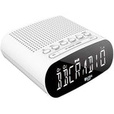 Bush Abbey DAB clock radio white (British brand)