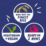 Tilda Microwave Fragrant Jasmine Rice 250g GOODS M&S