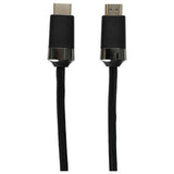 4K Ultra HD HDMI cable 1m black with braided coating (British brand)