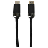 4K Ultra HD HDMI cable 1m black with braided coating (British brand)