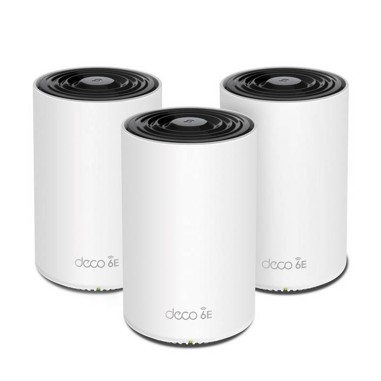 TP-Link Deco XE75 3-pack mesh Wi-Fi 6E system, UK version