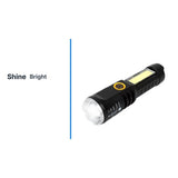 Streetwize rechargeable LED torch, UK version