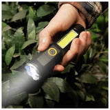Streetwize rechargeable LED torch, UK version