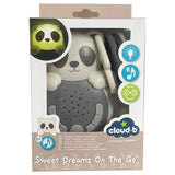 Cloud B Panda baby soother with night light and sounds, UK version