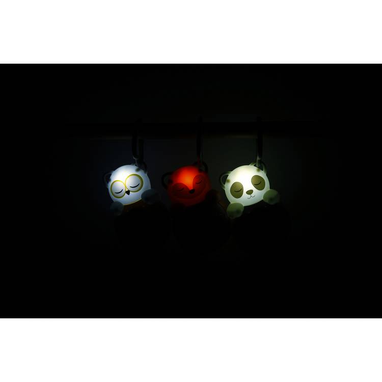 Cloud B Panda baby soother with night light and sounds, UK version