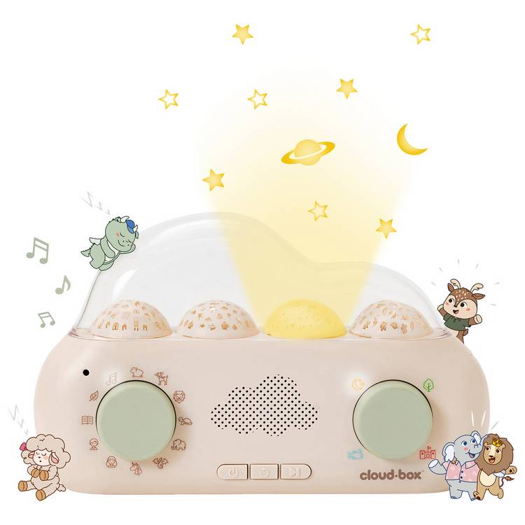 Cloud B CloudBox night light projector soother - British product