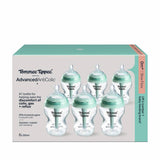 Tommee Tippee anti-colic baby bottles 6-pack (British brand)