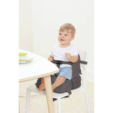 BabyToLove travel waterproof booster seat with storage grey, imported from the UK