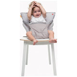 BabyToLove travel pocket chair and booster seat White Stars, imported from the UK