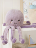 Widdop Otto plush octopus lilac 30cm - British product