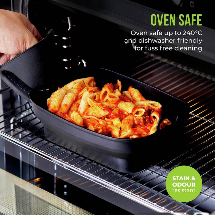 Tower silicone air fryer trays set of 2, UK version
